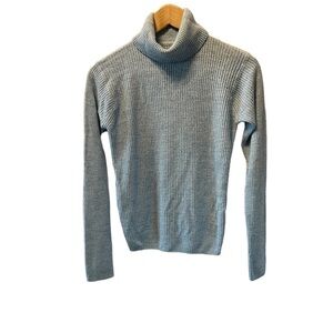 Baby Blue Knit Long Sleeve Pullover Sweater S